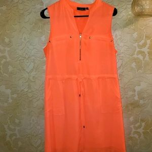 APT 9 Bright coral dress